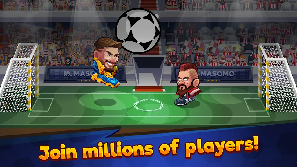Скачать взлом Head Ball 2 - Online Soccer [MOD: безлимитные монеты и алмазы] — скриншот 1