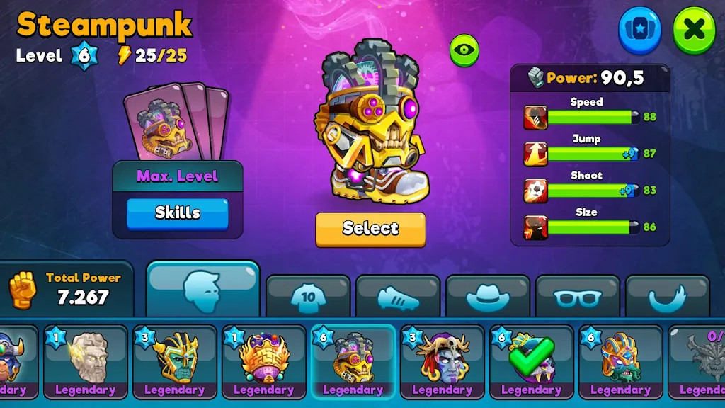 Скачать взлом Head Ball 2 - Online Soccer [MOD: безлимитные монеты и алмазы] — скриншот 4