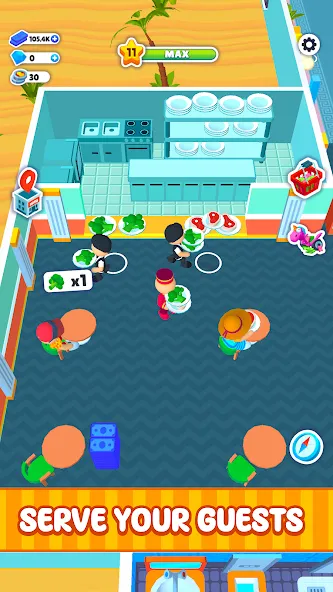My Perfect Hotel [MOD: безлимитные деньги и ресурсы] (Бесплатно / APK) — скриншот 2