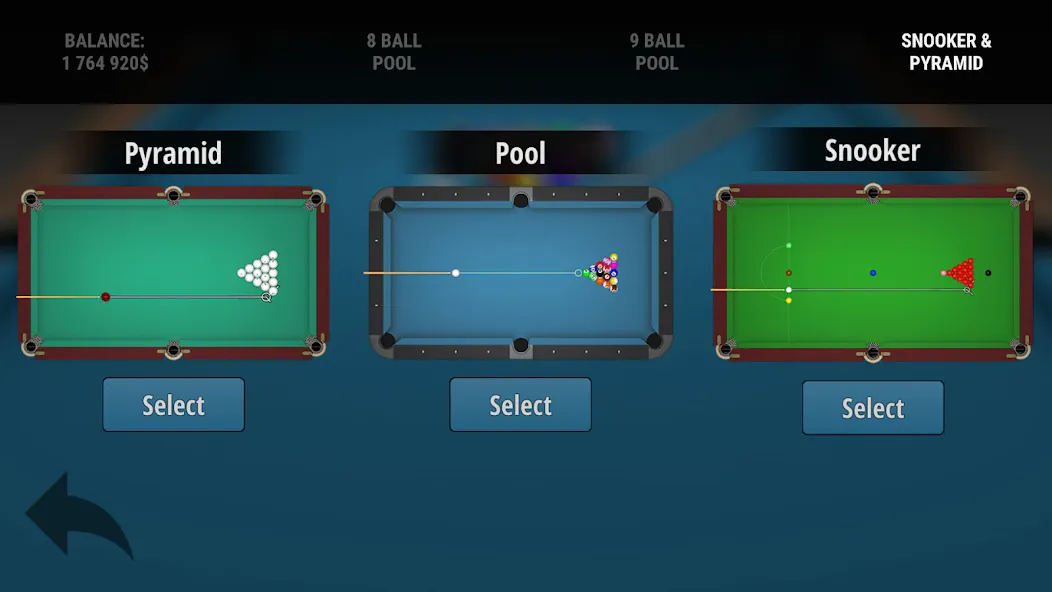 Взломанная Pool Online - 8 Ball, 9 Ball [MOD: безлимитные монеты и алмазы] на Андроид — скриншот 3