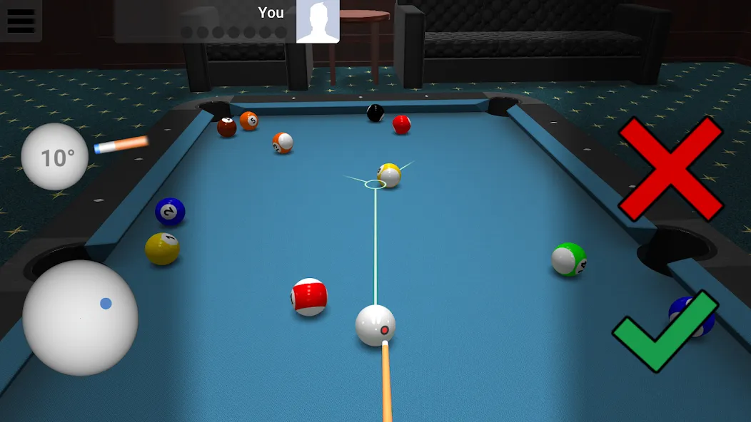 Взломанная Pool Online - 8 Ball, 9 Ball [MOD: безлимитные монеты и алмазы] на Андроид — скриншот 5