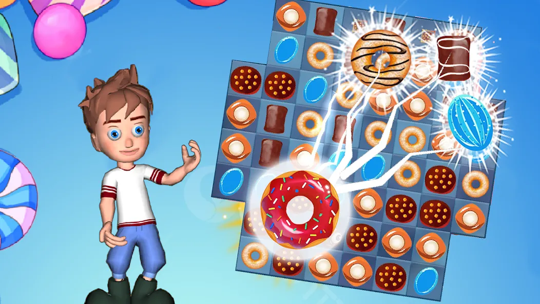 Candy Blast : candy love [MOD: безлимитные ходы и открыты уровни] (Бесплатно / APK) — скриншот 1