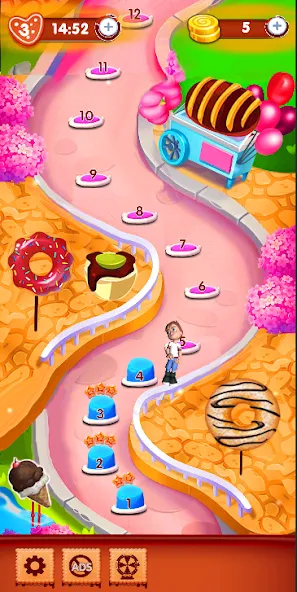 Candy Blast : candy love [MOD: безлимитные ходы и открыты уровни] (Бесплатно / APK) — скриншот 4