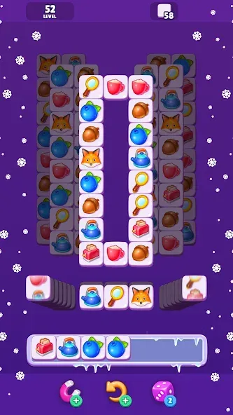 Скачать взлом Tile Match - Matching Game [MOD: без рекламы и подсказки доступны] — скриншот 2