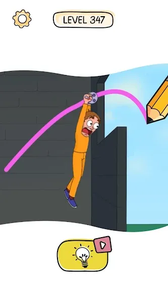 Скачать взлом Draw Puzzle: Tricky Brain Test [MOD: открыты все уровни и подсказки] — скриншот 2