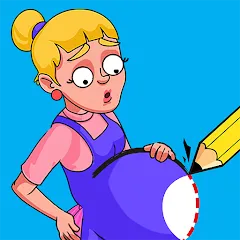 Скачать взлом Draw Puzzle: Tricky Brain Test [MOD: открыты все уровни и подсказки]