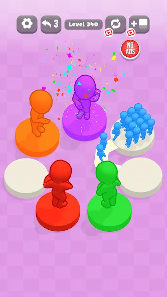 Скачать взлом Escape Island: Fun Color Sort [MOD: безлимитные подсказки и открыты все уровни] — скриншот 4