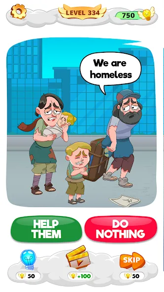Help Me: Tricky Brain Puzzles [MOD: без рекламы и открыты все уровни] — Скачать бесплатно (APK) — скриншот 5