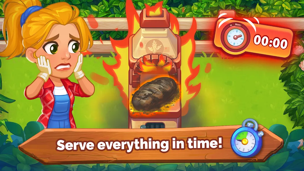 Farming Fever - Cooking game [MOD: безлимитные деньги и ресурсы] на Андроид — скриншот 3