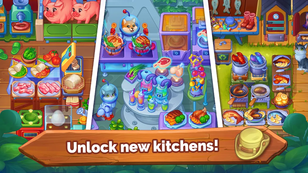 Farming Fever - Cooking game [MOD: безлимитные деньги и ресурсы] на Андроид — скриншот 5