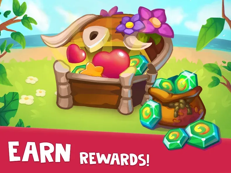 Скачать Tribe Dash - Time management [MOD: безлимитные ресурсы и ускорение времени] — скриншот 5