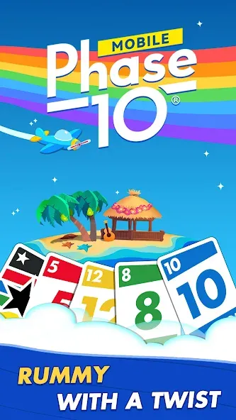 Скачать Phase 10: World Tour [MOD: безлимитные монеты и открыты все уровни] — скриншот 1