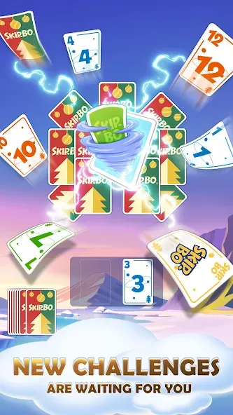 Skip-Bo [MOD: безлимитные монеты и все карты открыты] на Андроид — скриншот 3