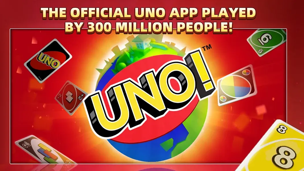 UNO!™ [MOD: безлимитные монеты и все карты] на Андроид — скриншот 1
