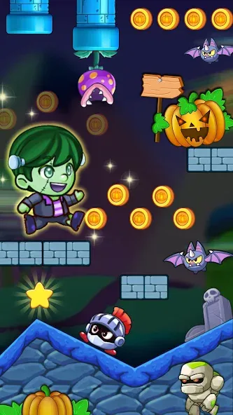 Super Matteo Adventure [MOD: новые уровни и усиленные способности] (Бесплатно / APK) — скриншот 5
