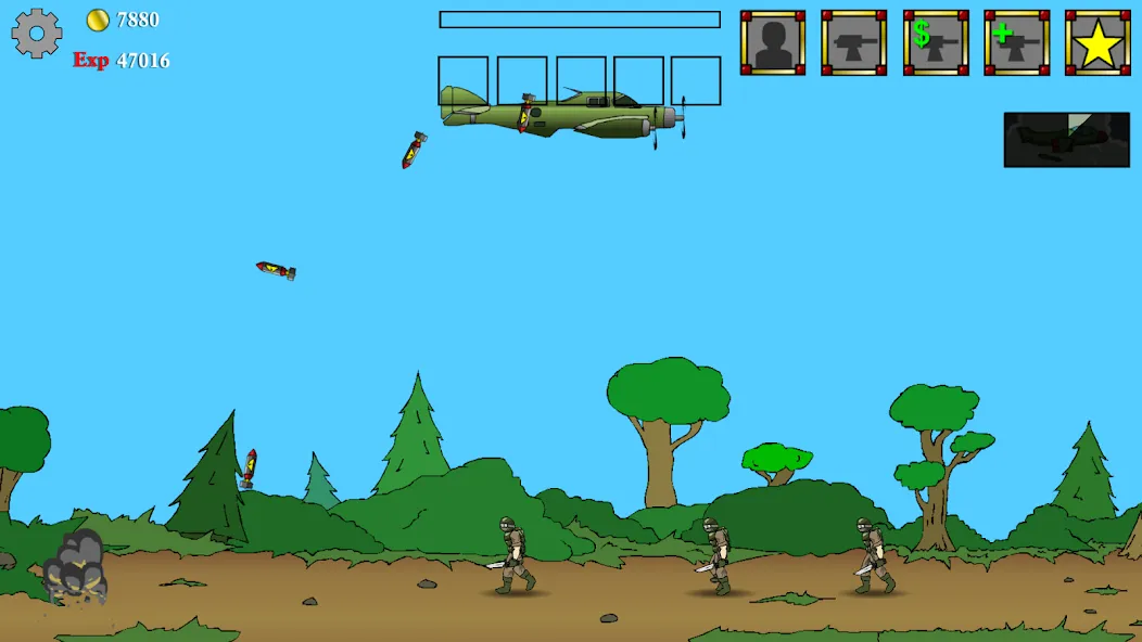 Age of War [MOD: безлимитные ресурсы и усиленная армия] (Бесплатно / APK) — скриншот 5