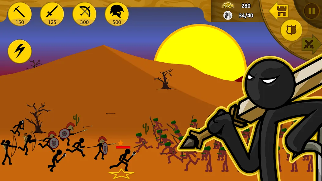Скачать Stick War: Legacy [MOD: безлимитные деньги и алмазы] — скриншот 4