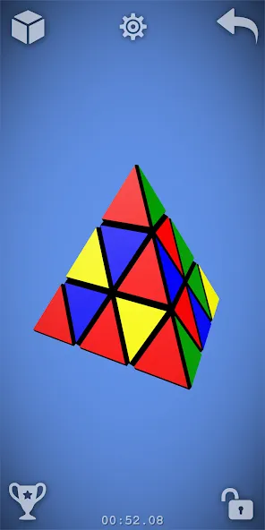 Скачать Magic Cube Rubik Puzzle 3D [MOD: безлимитные подсказки и ходы] — скриншот 2
