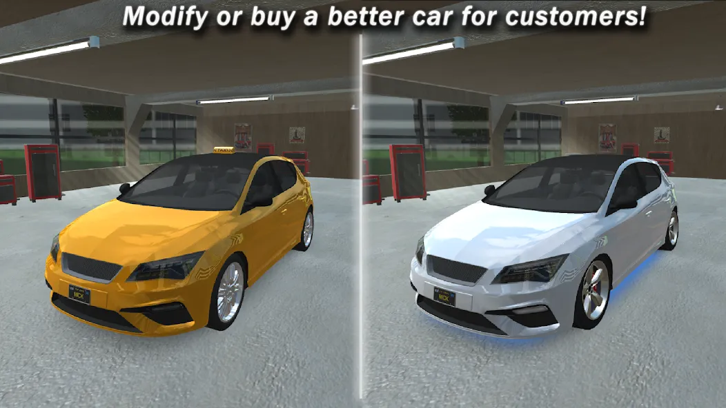 Taxi Boss Simulator [MOD: много денег и все машины открыты] последняя версия — скриншот 2