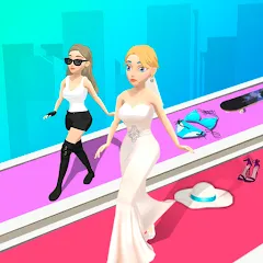Взломанная Fashion Battle - Catwalk Queen [MOD: безлимитные деньги и все наряды] на Андроид