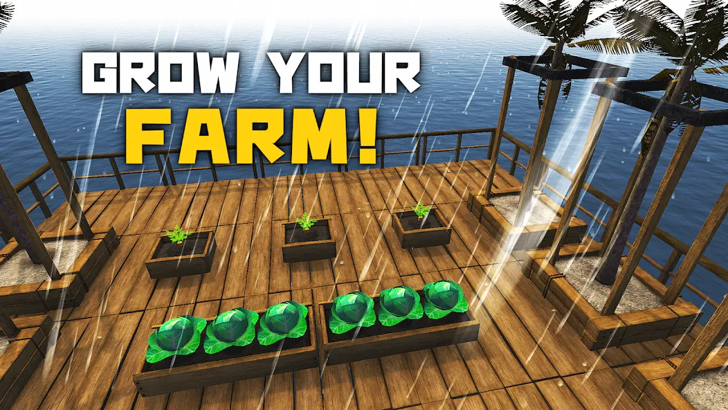 Survival & Craft: Multiplayer [MOD: много ресурсов и бессмертие] — Скачать бесплатно (APK) — скриншот 4