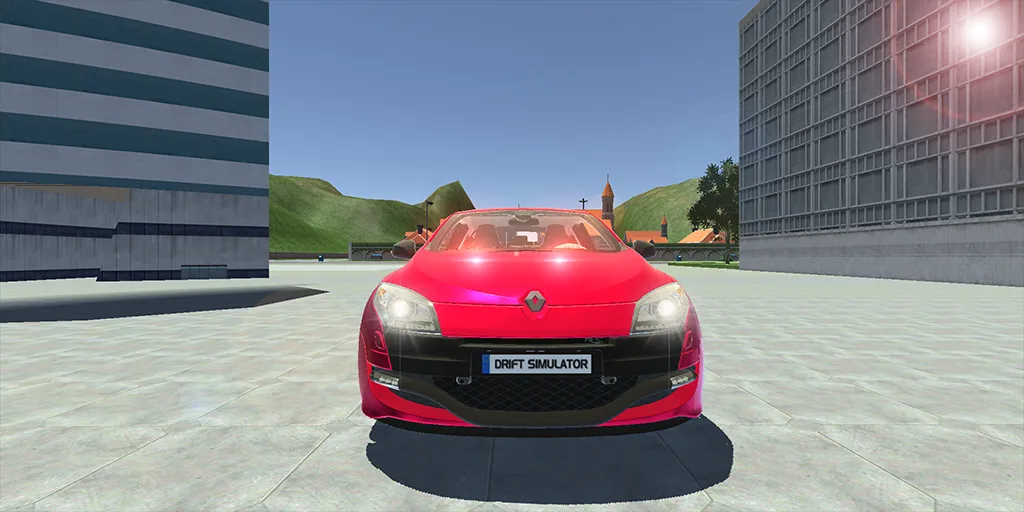 Скачать Megane Drift Simulator [MOD: много денег и все машины открыты] — скриншот 2