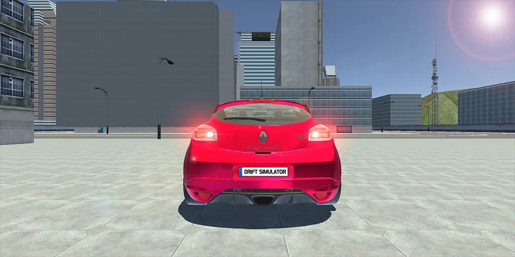 Скачать Megane Drift Simulator [MOD: много денег и все машины открыты] — скриншот 4