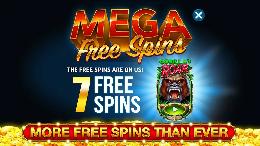Ape Slots: Vegas Casino Deluxe [MOD: безлимитные монеты и джекпоты] последняя версия — скриншот 3