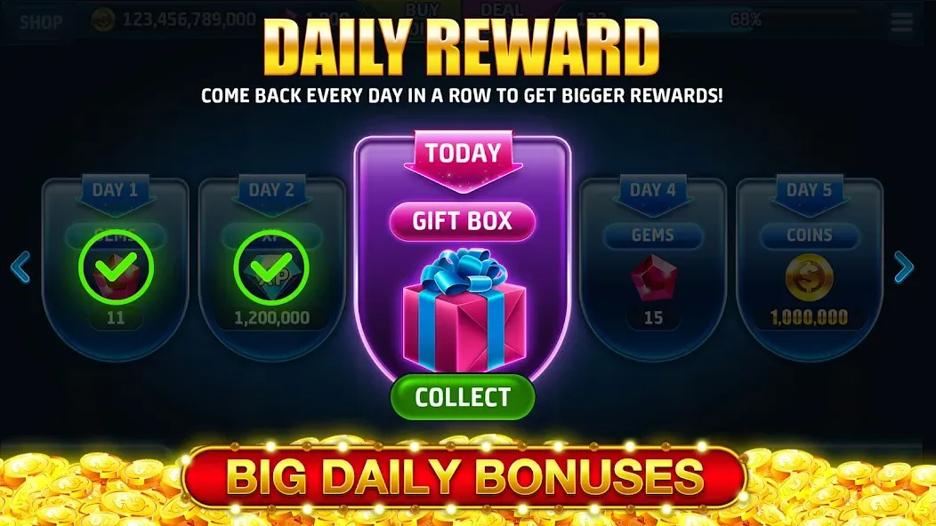 Ape Slots: Vegas Casino Deluxe [MOD: безлимитные монеты и джекпоты] последняя версия — скриншот 5