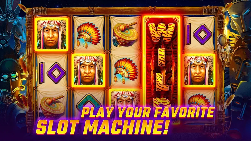 Скачать Slots WOW Casino Slot Machine [MOD: безлимитные монеты и бонусы] — скриншот 5