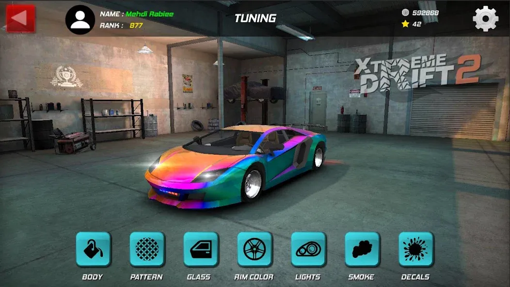Xtreme Drift 2 [MOD: безлимитные деньги и машины открыты] (Бесплатно / APK) — скриншот 2