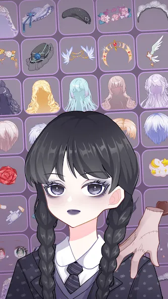 Скачать Anime Avatar Maker Creator [MOD: разблокированы все предметы и функции] — скриншот 2