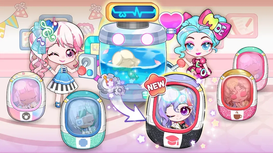 Chibi Doll: My School [MOD: разблокированы все наряды и локации] (Бесплатно / APK) — скриншот 3