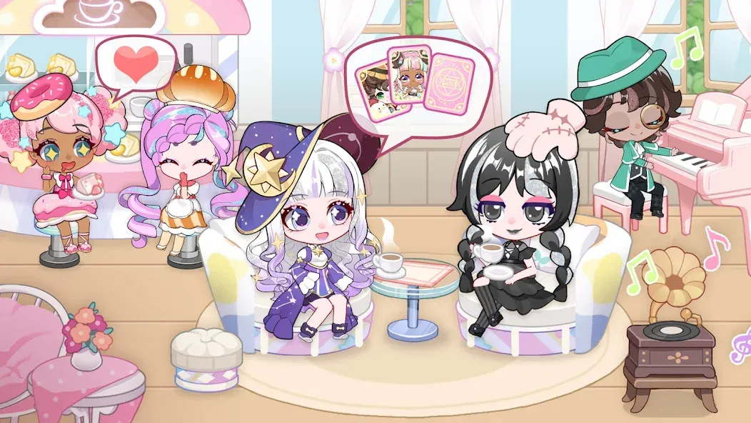 Chibi Doll: My School [MOD: разблокированы все наряды и локации] (Бесплатно / APK) — скриншот 4