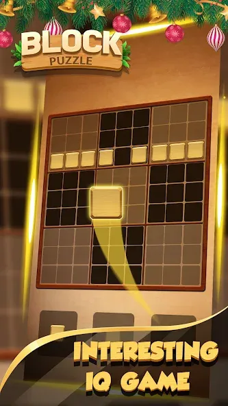 Wood Block Puzzle - Wood crush [MOD: без рекламы и бесконечные подсказки] — Скачать бесплатно (APK) — скриншот 1