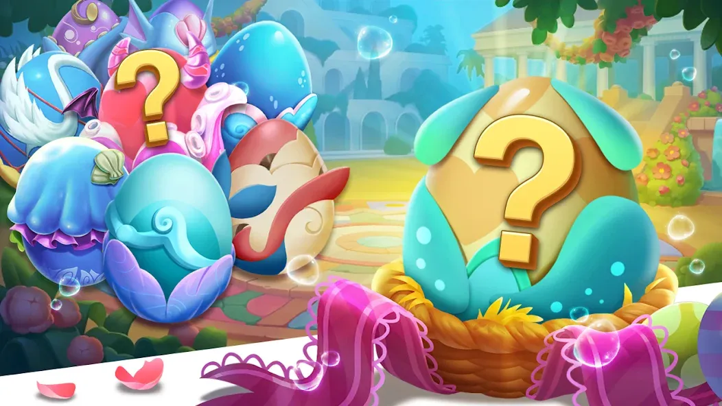 Скачать Merge Seatopia:Merge 3 Puzzles [MOD: безлимитные деньги и ресурсы] — скриншот 3