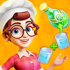 Merge Cooking:Theme Restaurant [MOD: безлимитные монеты и все рецепты] — Скачать бесплатно (APK)