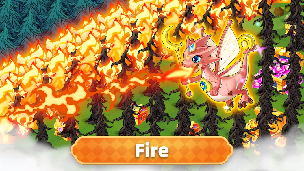 Merge Legends: Dragon Island [MOD: безлимитные ресурсы и открыты драконы] последняя версия — скриншот 2