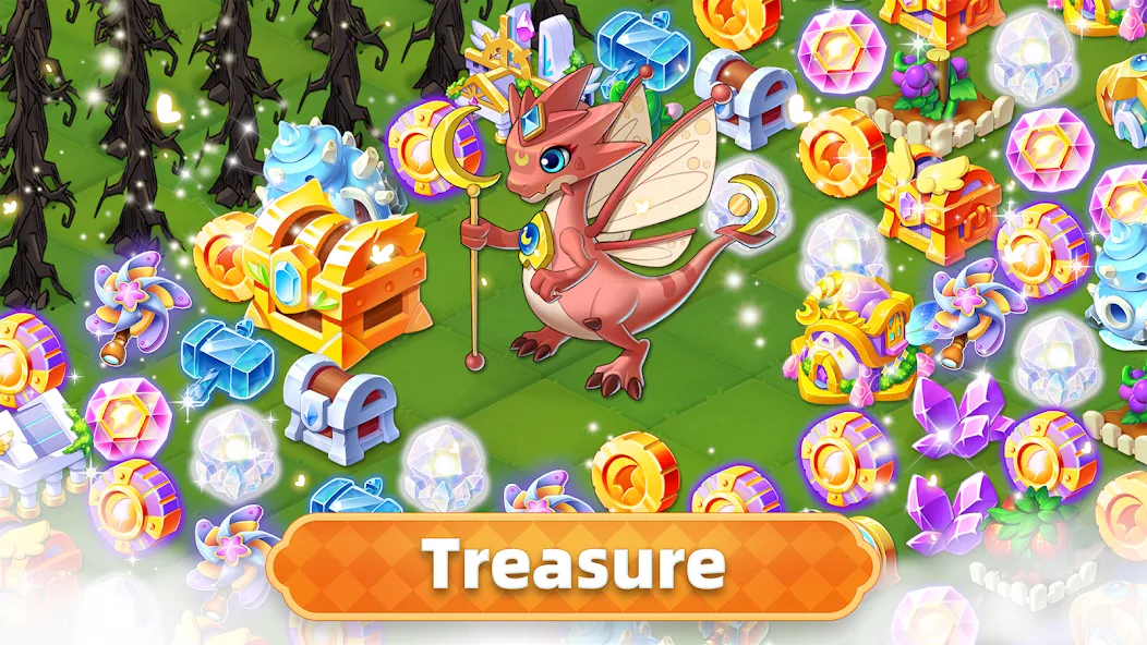 Merge Legends: Dragon Island [MOD: безлимитные ресурсы и открыты драконы] последняя версия — скриншот 3