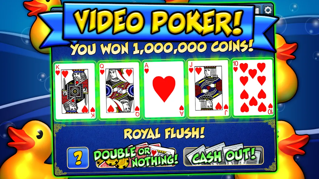 Lucky Duck Slots [MOD: безлимитные монеты и бонусы] на Андроид — скриншот 2
