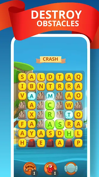 Скачать Word Treasure Hunt [MOD: безлимитные подсказки и монеты] — скриншот 4