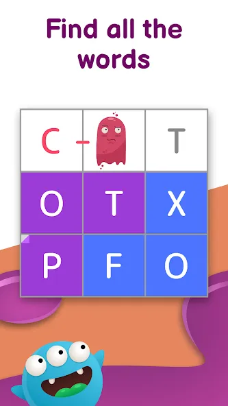 Скачать взлом Fill Words: Word Search Puzzle [MOD: безлимитные подсказки и открыты все уровни] — скриншот 2