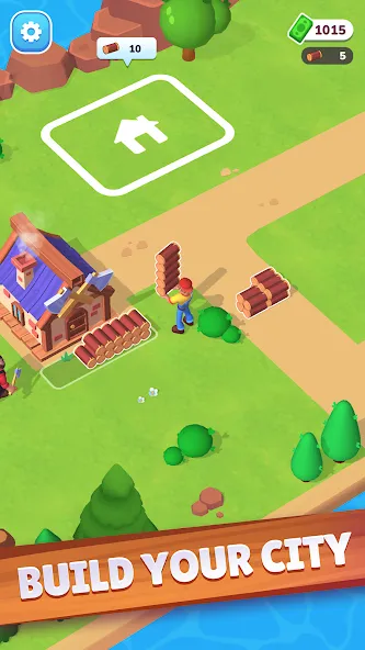 Town Mess - Building Adventure [MOD: безлимитные деньги и ресурсы] (Бесплатно / APK) — скриншот 1