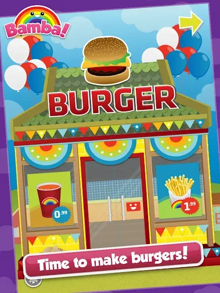 Bamba Burger [MOD: безлимитные деньги и продукты] — Скачать бесплатно (APK) — скриншот 1