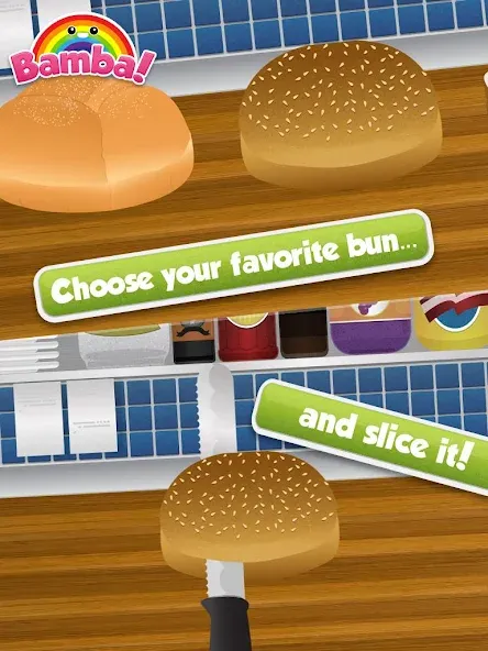 Bamba Burger [MOD: безлимитные деньги и продукты] — Скачать бесплатно (APK) — скриншот 2