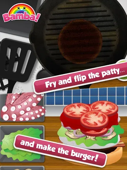 Bamba Burger [MOD: безлимитные деньги и продукты] — Скачать бесплатно (APK) — скриншот 3
