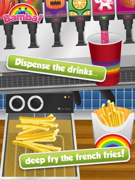 Bamba Burger [MOD: безлимитные деньги и продукты] — Скачать бесплатно (APK) — скриншот 4