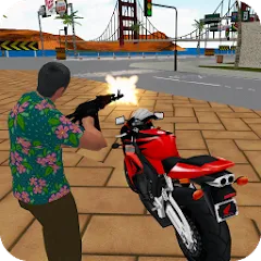 Vegas Crime Simulator [MOD: безлимитные деньги и оружие] (Бесплатно / APK)