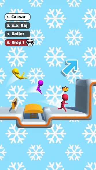 Взломанная Run Race 3D — Fun Parkour Game [MOD: без рекламы и много монет] на Андроид — скриншот 2