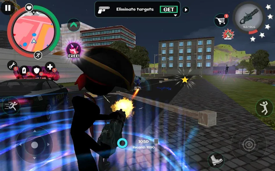 Взломанная Stick Rope Hero 2 [MOD: безлимитные деньги и улучшенная паутина] на Андроид — скриншот 5